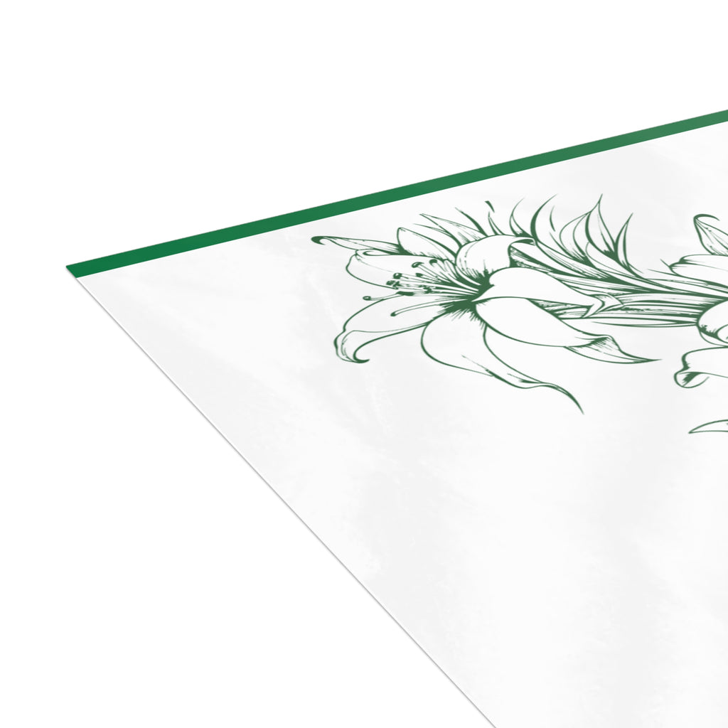 Aloha Note Cards with Envelopes (Green)