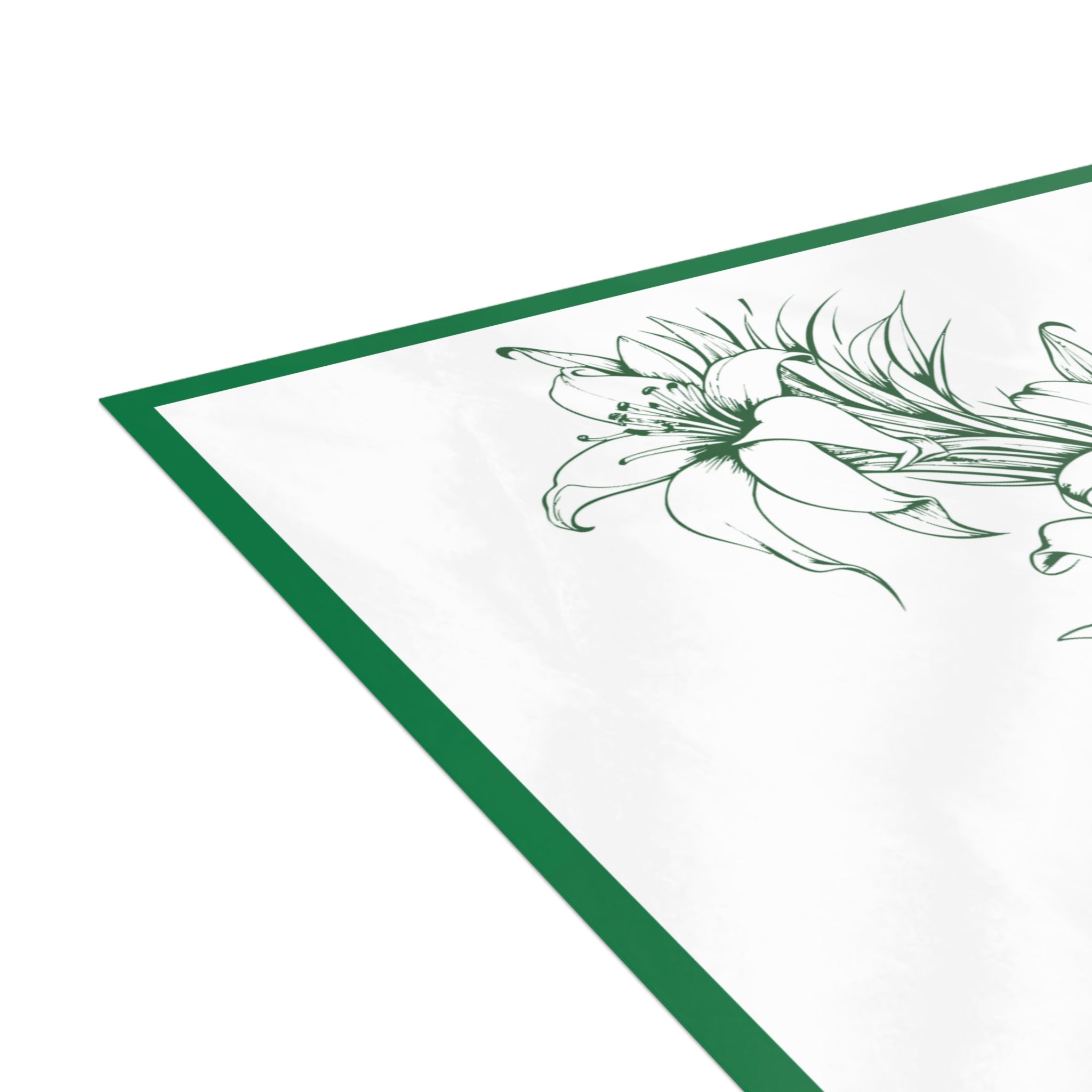 Aloha Note Cards with Envelopes (Green)