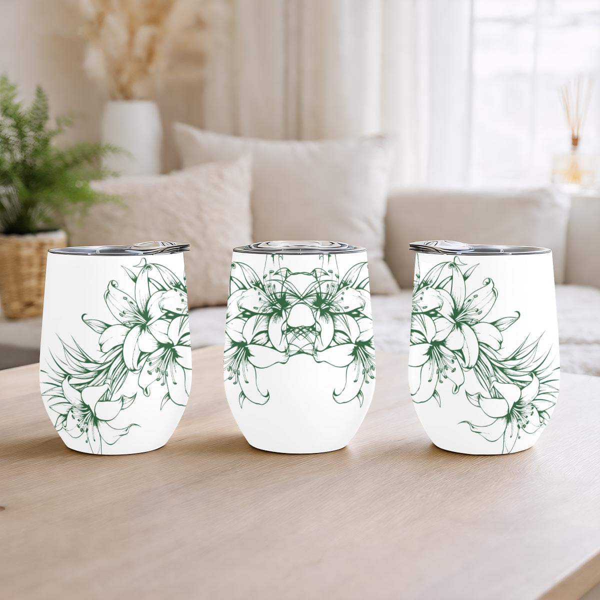 Sina Polynesian Heritage Tumbler Collection – (3 Colors) Island-inspired elegance for everyday functions