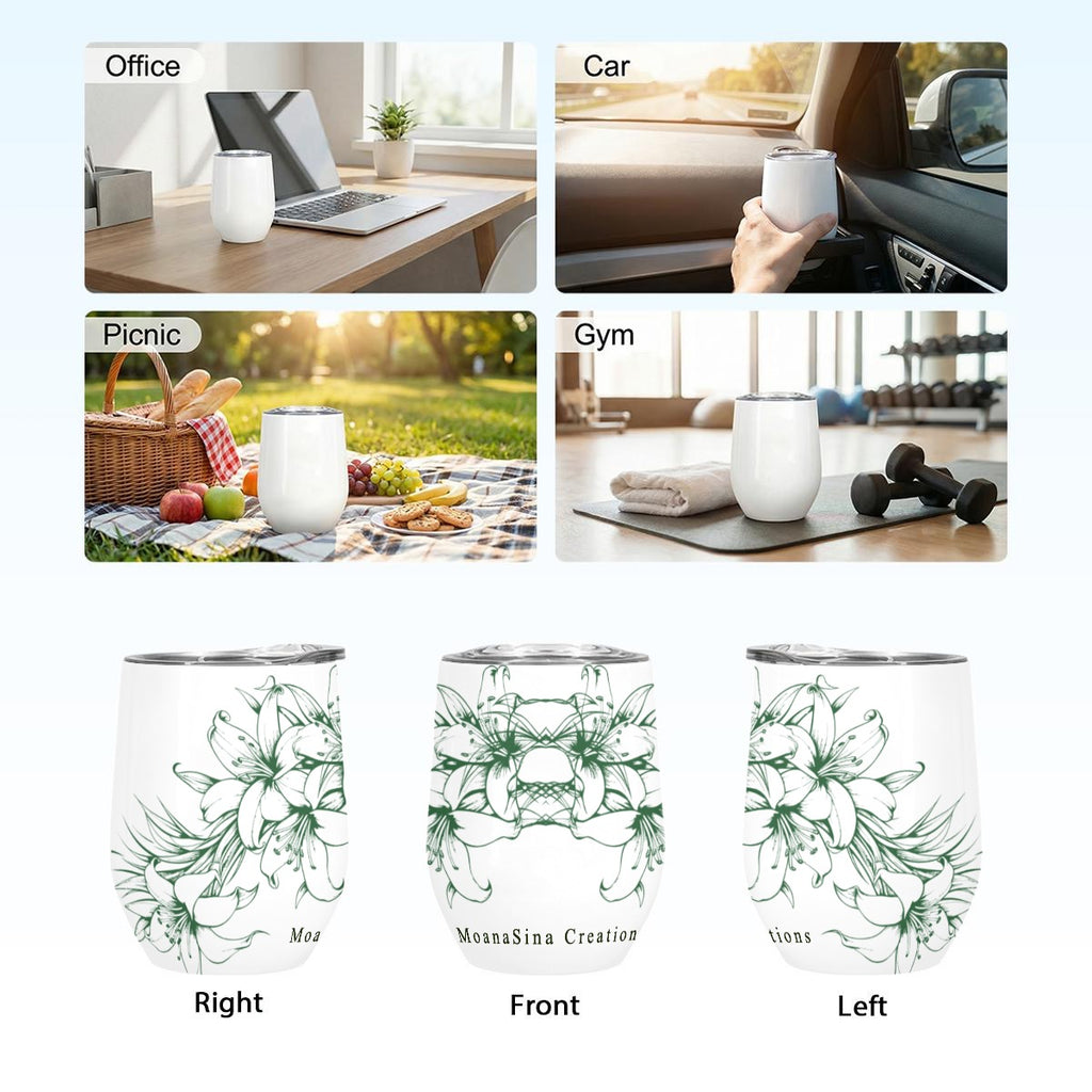 All-Over Print Egg Cup Wine Tumbler|12OZ