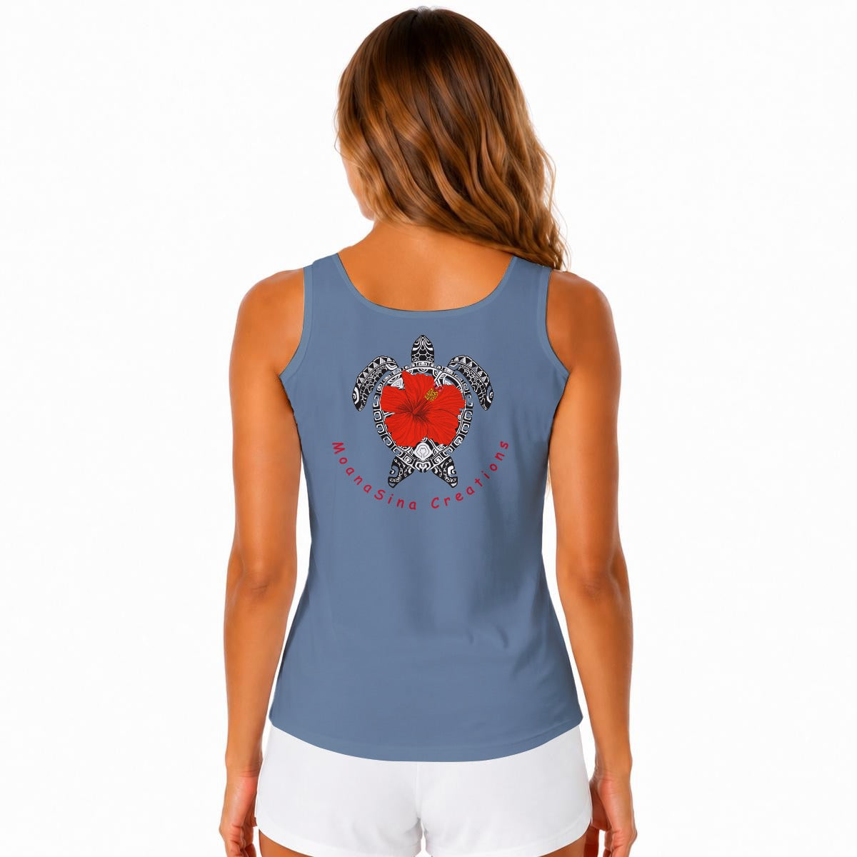 All-Over Print Women Built-in Bra Sports Tank Tops