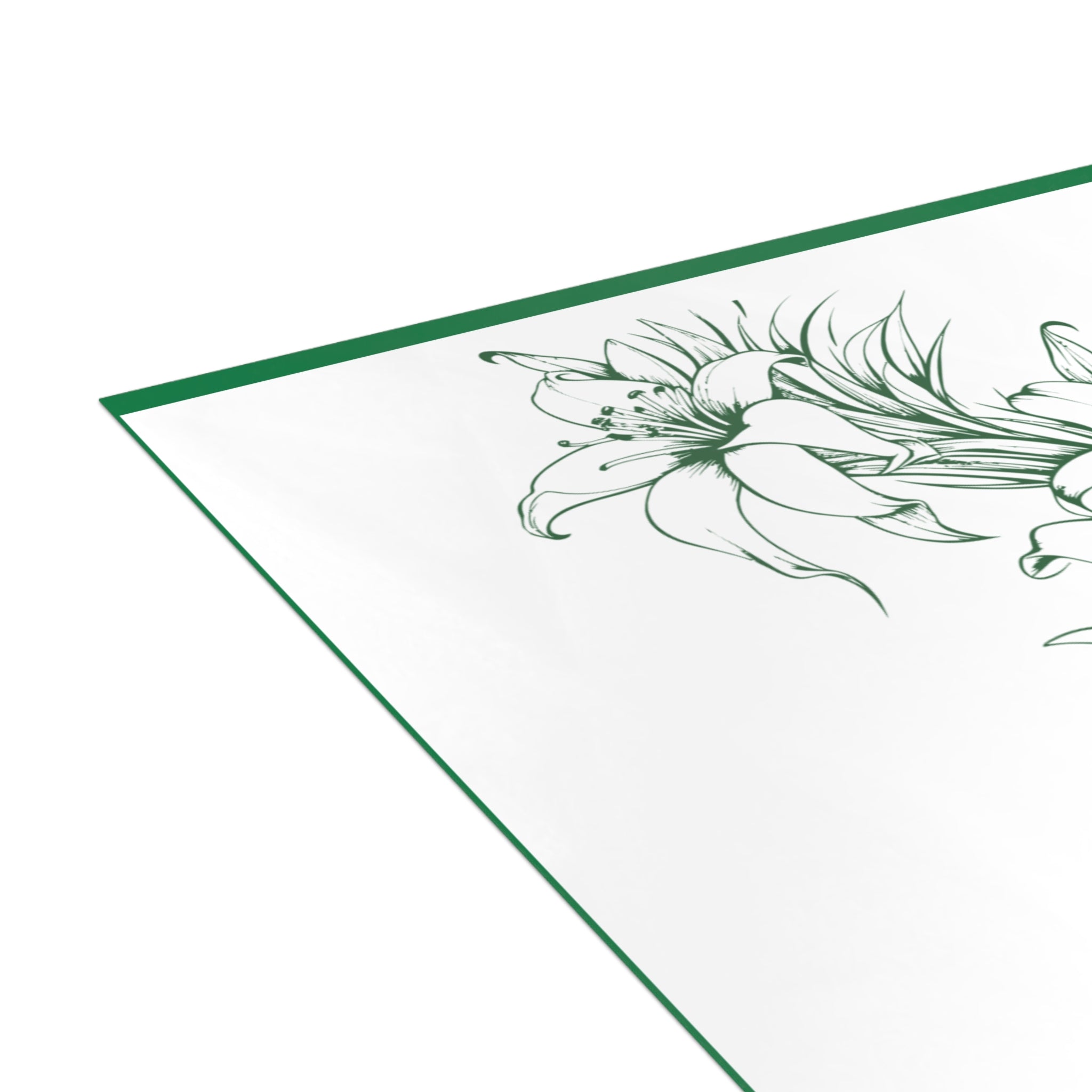 Aloha Note Cards with Envelopes (Green)