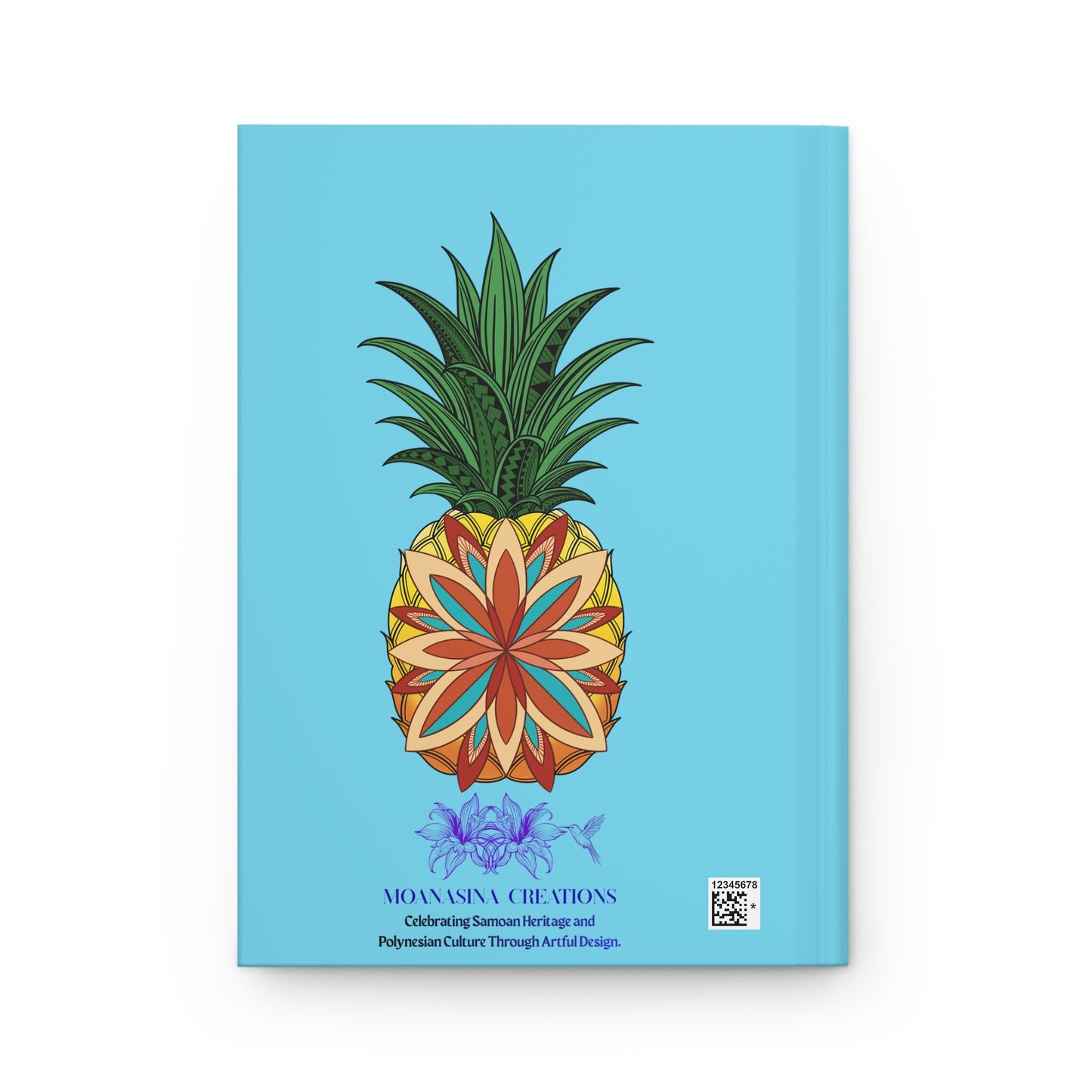 Tatau MoanaSina Polynesian Pineapple Hardcover Journal