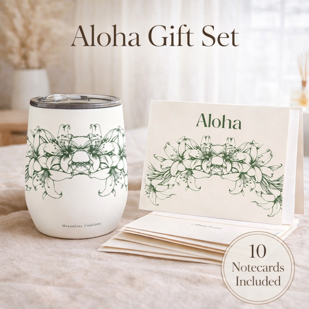 Sina Heritage Tumbler Gift Set – Notecard Edition I SAVE 10% When Bundled