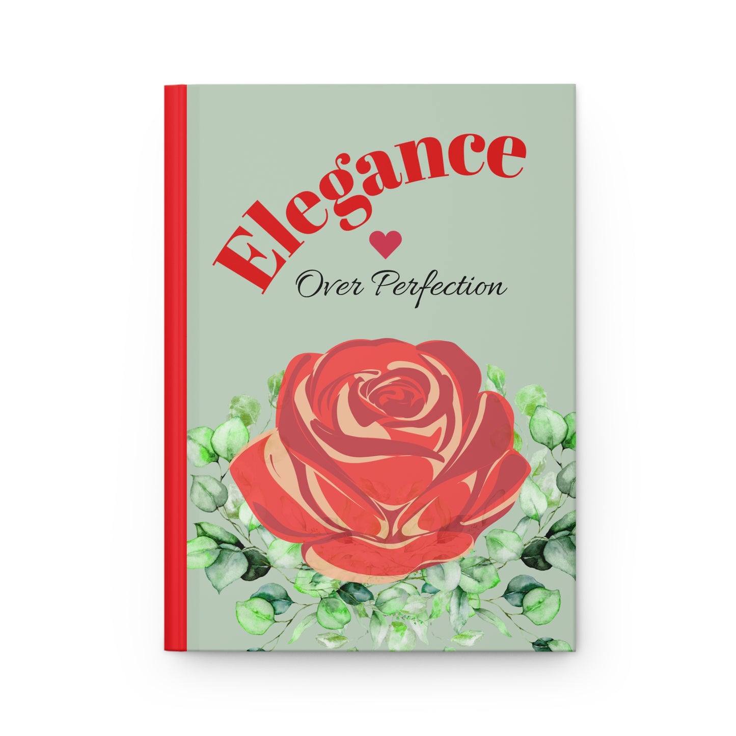 Rose Floral Hardcover Christina Journal - The Perfect Gift