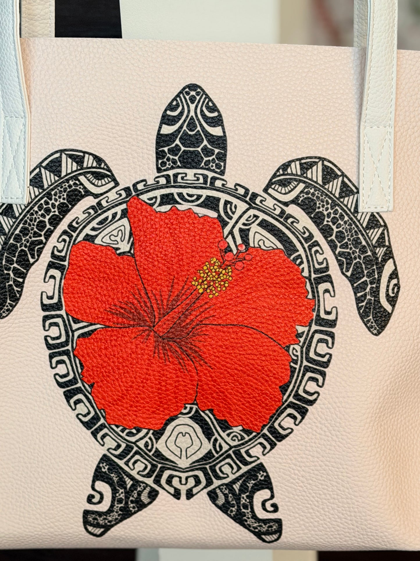 Sea Turtle Laumei Heritage Premium Shoulder Bag - Tatau Design Collection