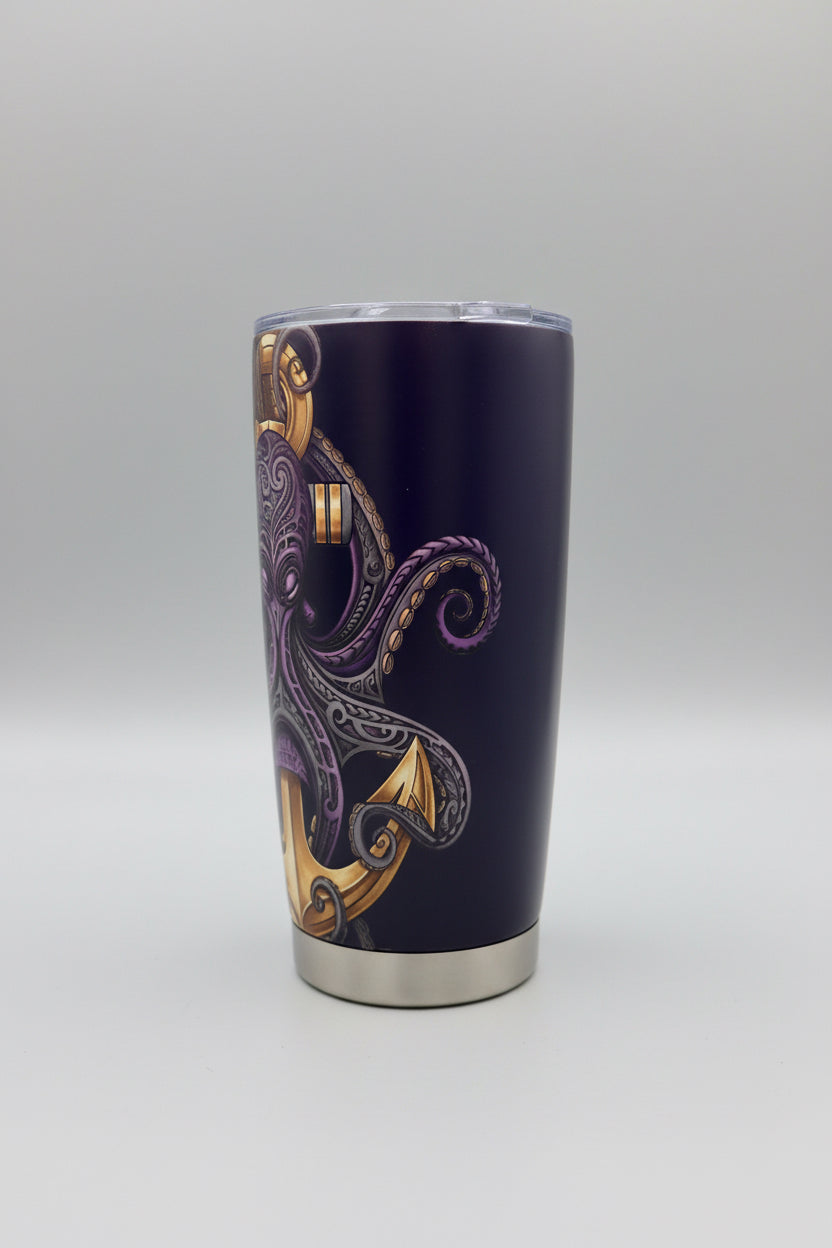 MoanaSina Chief Collection 20 oz Tumblers | U.S. Navy Chief, Senior Chief & Master Chief Inspired Stainless Steel Tumblers