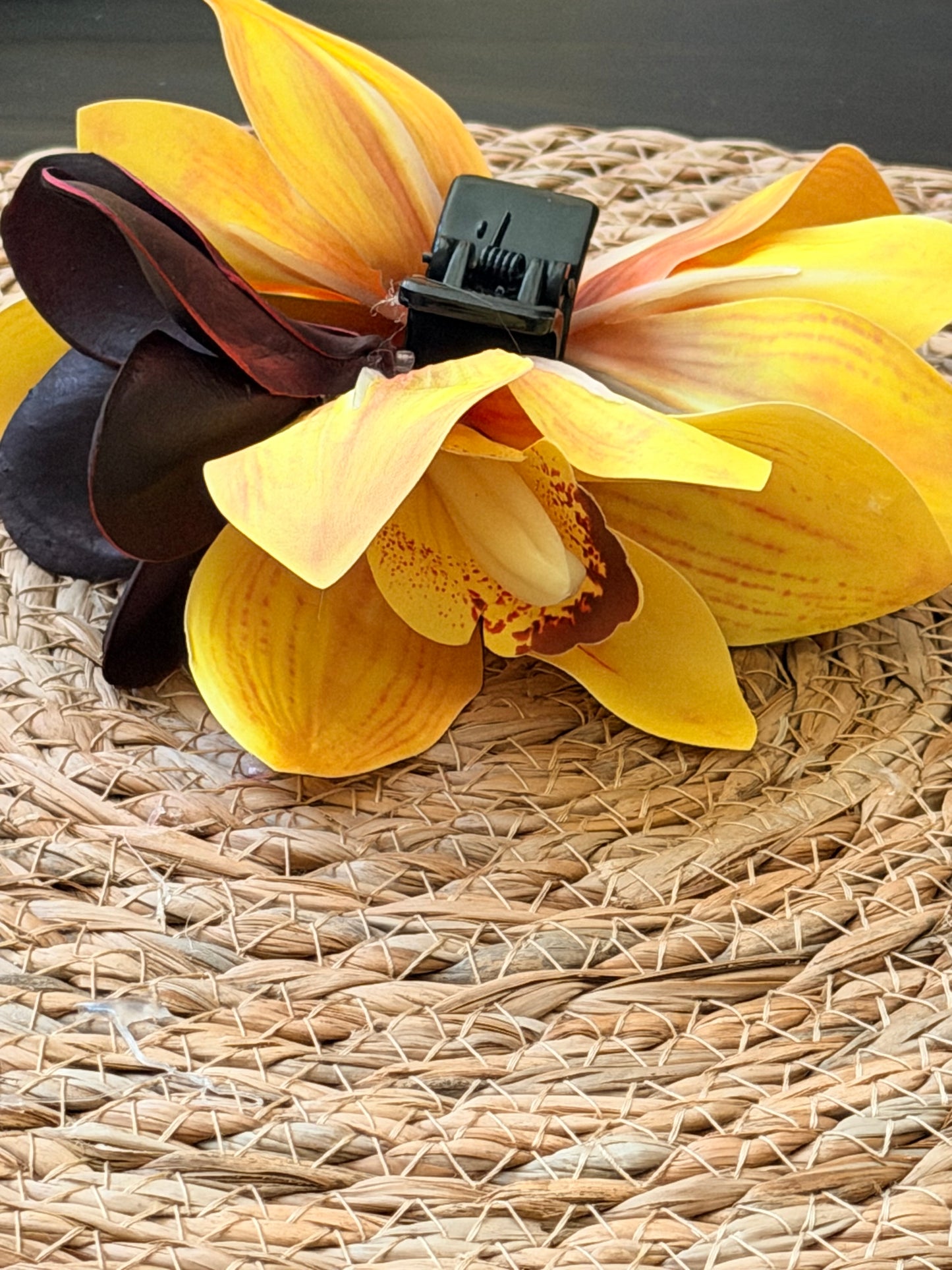 Tropical flower hair clip/hair claw designs by MoanaSina