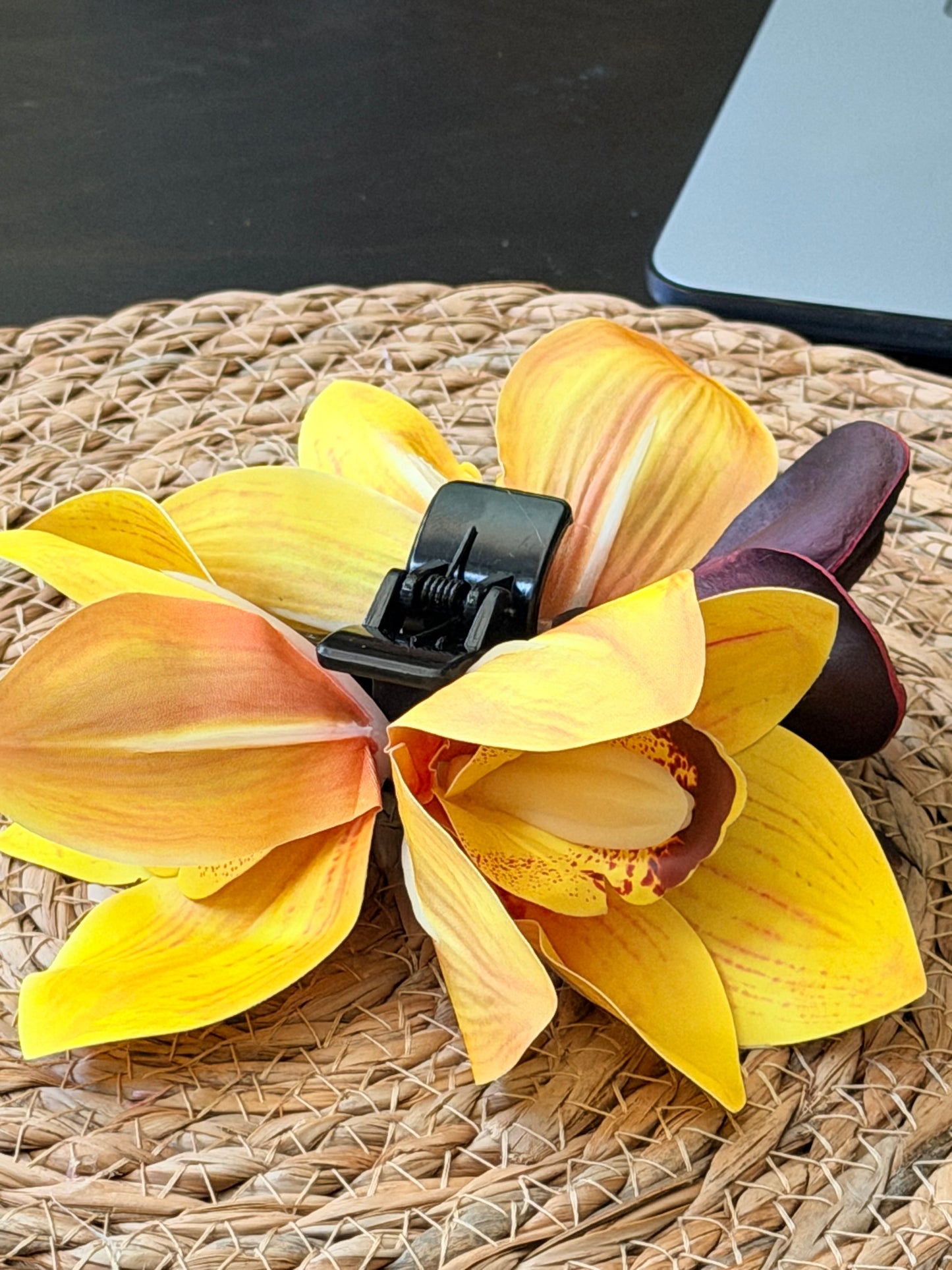 Tropical flower hair clip/hair claw designs by MoanaSina