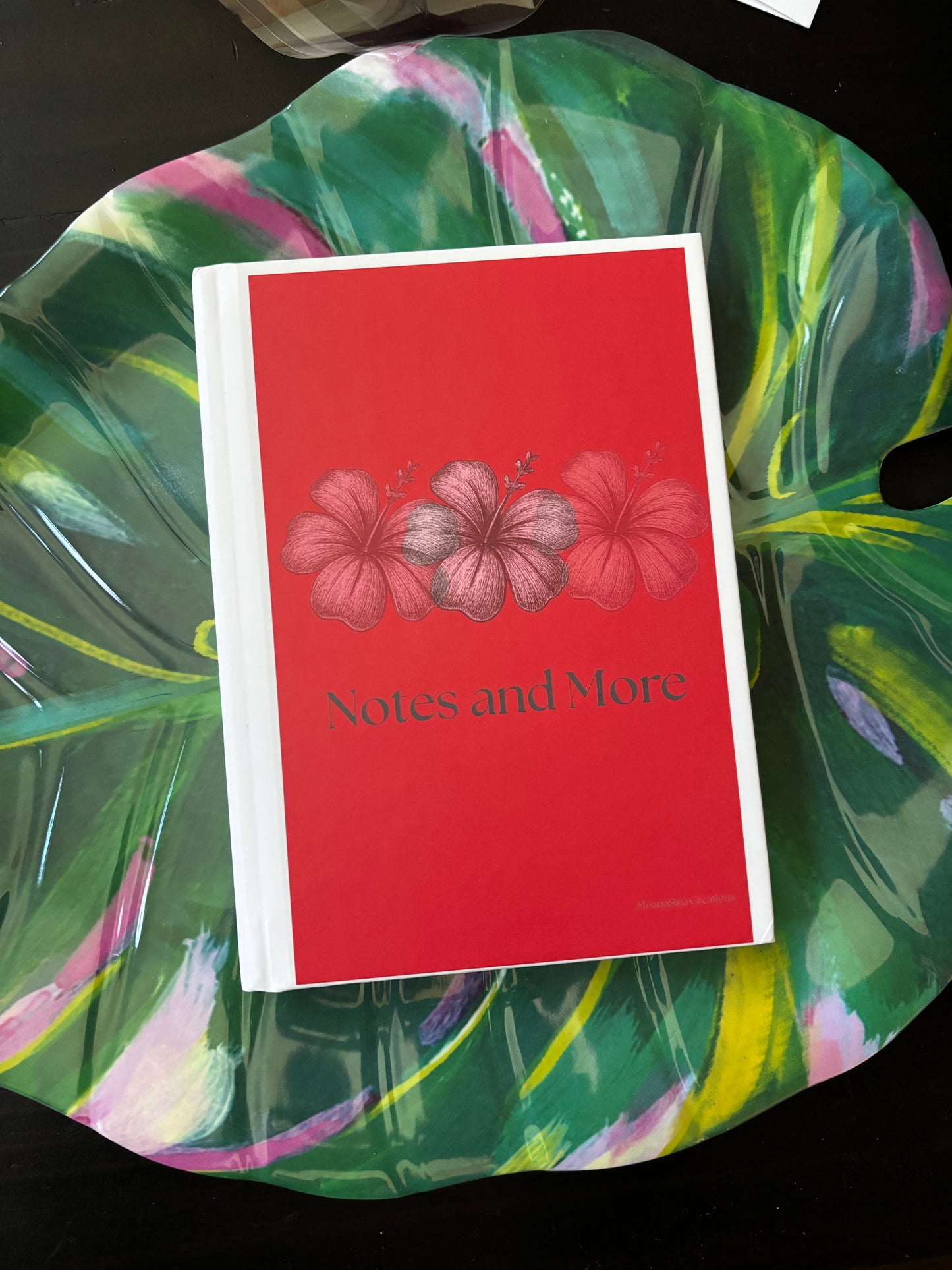 Tatau MoanaSina Polynesian Inspired Hardcover Journal