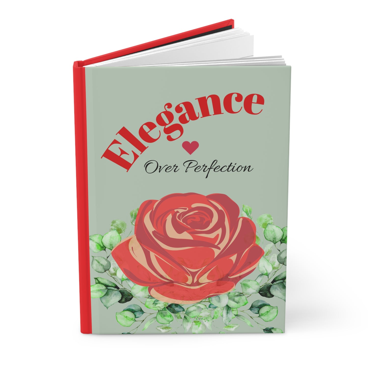 Rose Floral Hardcover Christina Journal - The Perfect Gift