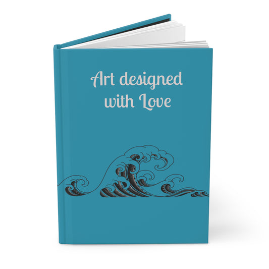 Tatau MoanaSina Polynesian Inspired Hardcover Journal