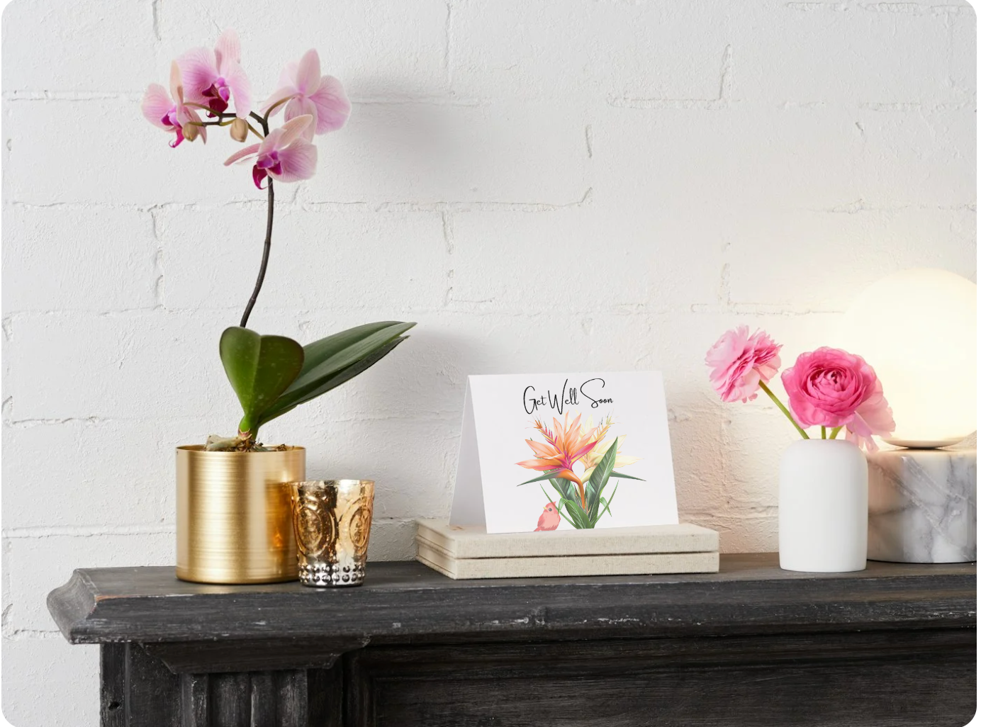 Hearts Plumeria Greeting Cards – Pacific Island Design (Set of 5)